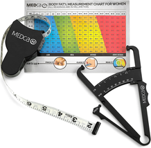 Body Fat Caliper and Measuring Tape for Body - Skinfold Calipers and Body Fat Ta - $12.19