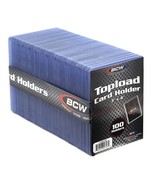 5 packs of 100 (500) BCW 3&quot; x 4&quot; Topload Standard Sized Card Holders - $65.65