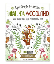 Florabunda Woodland Coloring Book - £6.25 GBP