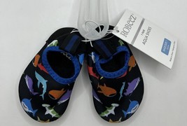 New ROBEEZ Boys Sharks Soft Aqua Water Shoes Size 1 (0-3M) NWT - $14.00