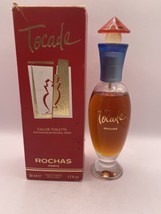 TOCADE By ROCHAS Paris 50 ML / 1.7 OZ Eau De Toilette Spray NEW *VINTAGE... - $59.95