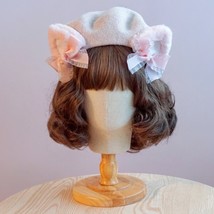  manual cat cat ears, Japanese, Korean, Japanese soft berets autumn winter warm  - £67.99 GBP