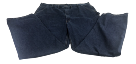 Carhartt Men&#39;s Jeans 46x32 Carpenter Pants B13-DPS Blue Denim - £20.77 GBP