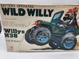 Original Vintage Wild Willy Willys M38 Battery Operated 1:10 - £31.28 GBP