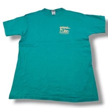 1990s Vintage Fruit Of The Loom Shirt Size Large Cincinnati Zoo Graphic T-Shirt  - £28.88 GBP