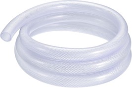 Meccanixity 1&quot; Id X 1 1/4&quot; Od 10 Ft Pvc Tube Braided Reinforced Tubing F... - £22.81 GBP