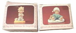 Enesco Precious Moments - 578126 Don&#39;t Let The Holidays Get You Down &amp; 5... - £11.71 GBP