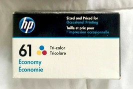 NEW HP B3B08AN 61 Economy Ink Cartridge Tri-Color Deskjet 1000 J410f 1510 2510 - $17.82