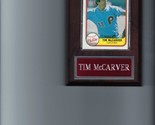 TI McCARVER PLAQUE BASEBALL PHILADELPHIA PHILLIES MLB   C - £0.00 GBP