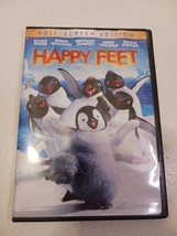 Happy Feet DVD Robin Williams Brittany Murphy Nicole Kidman Elijah Wood - £1.56 GBP