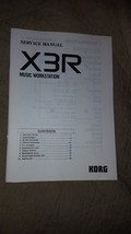 Korg X3R music station synthesizer service manual - £15.98 GBP