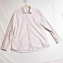Old Navy Men&#39;s Brown Check Shirt Size X Large Long Sleeve - $16.43