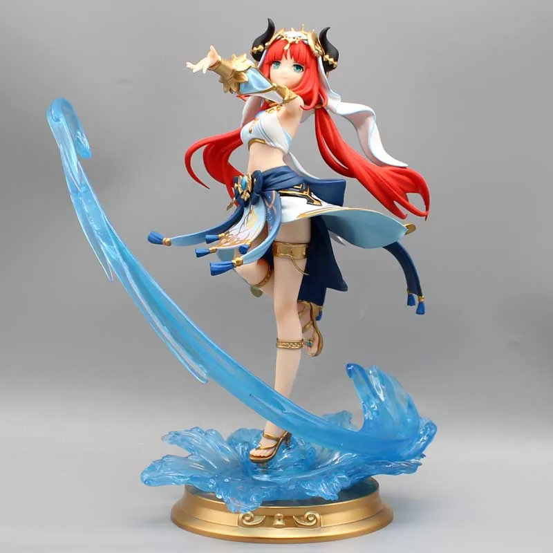 27cm Nilou Genshin Impact Anime Figures Sexy Action Figurine Pvc Statue Model - £56.64 GBP+