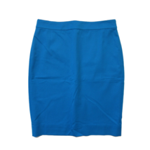 NWT J.Crew Petite No. 2 Pencil in Prussian Blue Bi-stretch Cotton Skirt 6P - £41.56 GBP