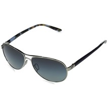 Oakley Women's OO4079 Feedback Aviator Sunglasses, Polished Chrome/Prizm Grey Gr - £258.89 GBP