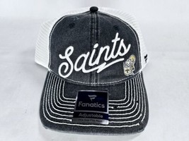 New! New Orleans Saints Fanatics Branded Sport Resort Meshback Trucker Snapback - £15.62 GBP