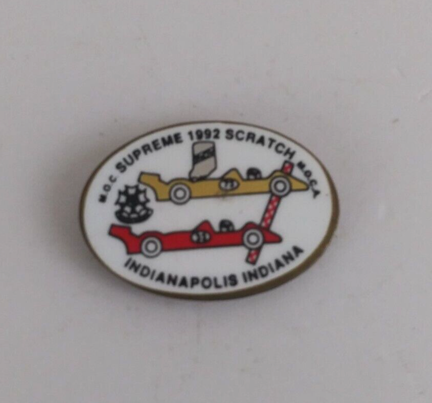 Vintage 1992 supreme Scratch Indianapolis Indiana M.O.C. M.O.C.A. Lapel ... - $6.44