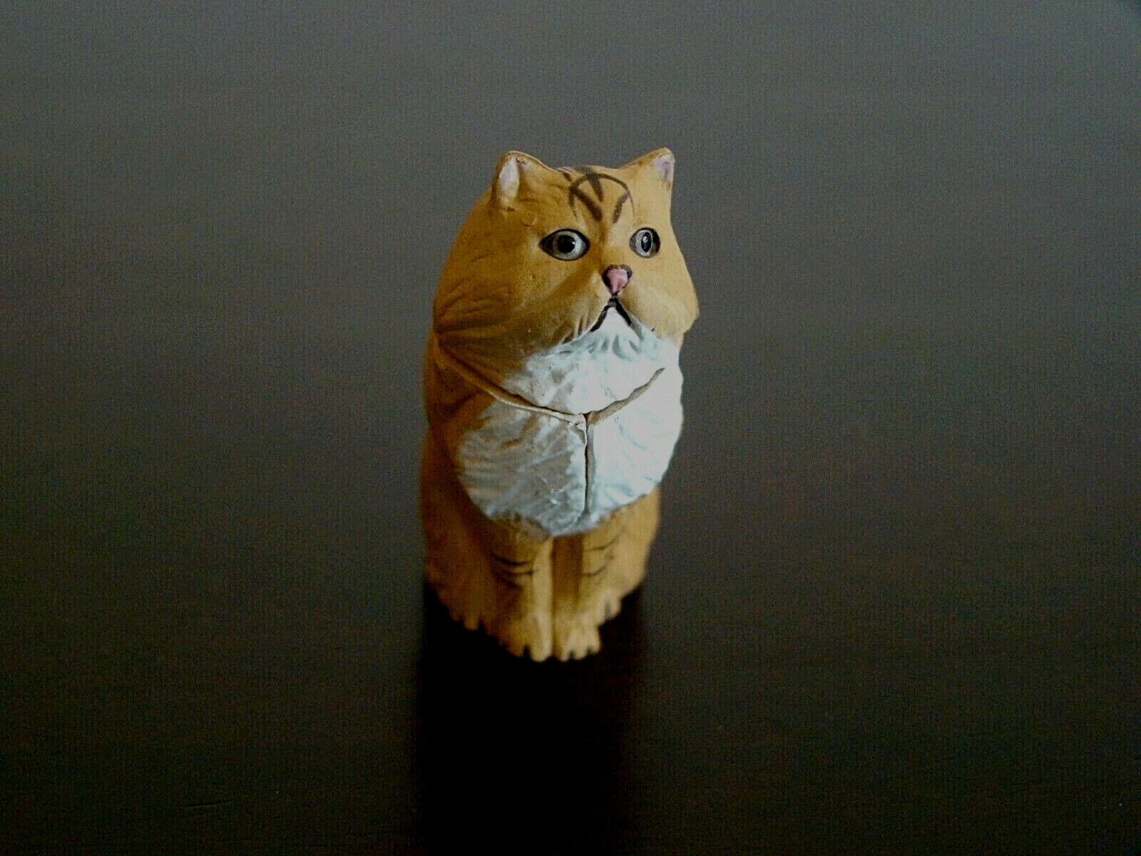 New Kaiyodo Furuta Japan Choco Egg Pet Animal Puzzle Miniature Persian Cat  - $3.84
