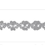 Creative Converting Tissue Gray Garland Party Decor 10&#39; Long Birthday We... - $3.50 CAD