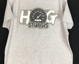 XL HOG Harley Owners Group Davidson Gray T Shirt 2010 Sturgis - $19.75