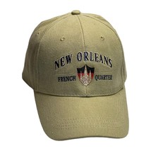Raw Ma New Orleans French Quarter Adult Olive Green Cotton Hook/Loop Hat... - £15.86 GBP