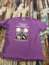 Vintage 1990 Walt Disney World Resort Triathlon World Championship Shirt XL - $14.85