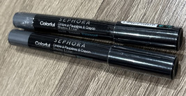 2 Sephora Colorful Waterproof Shadow &amp; Liner Shimmer - 3 Grey - 0.11oz S... - $33.41