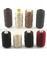 1 Spool Hair Extension Sewing/Braid/Weaving Decor Thread 5 Color/Size Op... - $3.33 CAD+