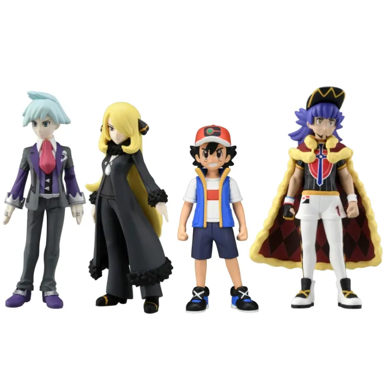 TOMY 2023 Pokemon Trainer Ash Ketchum Leon Cynthia Steven Stone 100% Retur - £13.21 GBP+