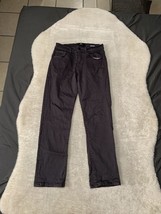 7 For All Mankind Luxe Sport Slimmy Mens Gray Pants Stretch Size 29x29 - £25.06 GBP