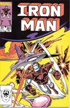 Iron Man Comic Book #201 Marvel Comics 1985 Very FINE/NEAR Mint New Unread - £2.75 GBP