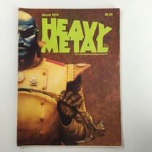 VTG Heavy Metal Magazine March 1978 Vol I #12 Colonel King No Label - £14.92 GBP
