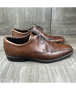 Ecco Shoes Leather Loafer Dress Size EU 43 Men US 9-9.5 - £14.68 GBP