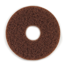 Commercial Vacuum Cleaner Replacement 12&quot; Scrub Pad Brown for Orbiter Flo - £18.03 GBP
