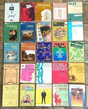 Vintage Lot of 25 Sheet Music Song Folio Piano Songbooks - $46.74