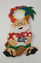 Mele Kalikimaka Christmas Decoration Door Knob Hanger Santa Claus Hawaii... - £27.69 GBP