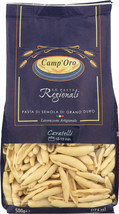 Camp&#39;Oro Le Regionali Italian Pasta, Cavatelli, 4x17.6oz Bag - $41.00