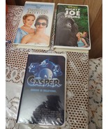 VHS Movies Casper, Princess Diaries, Joe Vs Volcano Lot of 3 Vintage Cla... - $33.43 CAD
