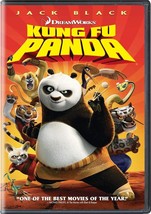 Kung Fu Panda DVD Widescreen Jack Black 2008 Region 1 - £2.12 GBP