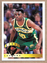 1995-96 Topps #25 Nate McMillan Seattle SuperSonics - $1.68