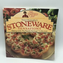 The Pampered Chef Doris Christopher&#39;s Stoneware Sensations Cookbook Reci... - £6.73 GBP