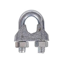 C030300-00-1/8&quot; Galvanized Wire Rope Clamps- 10 Pack - £8.65 GBP