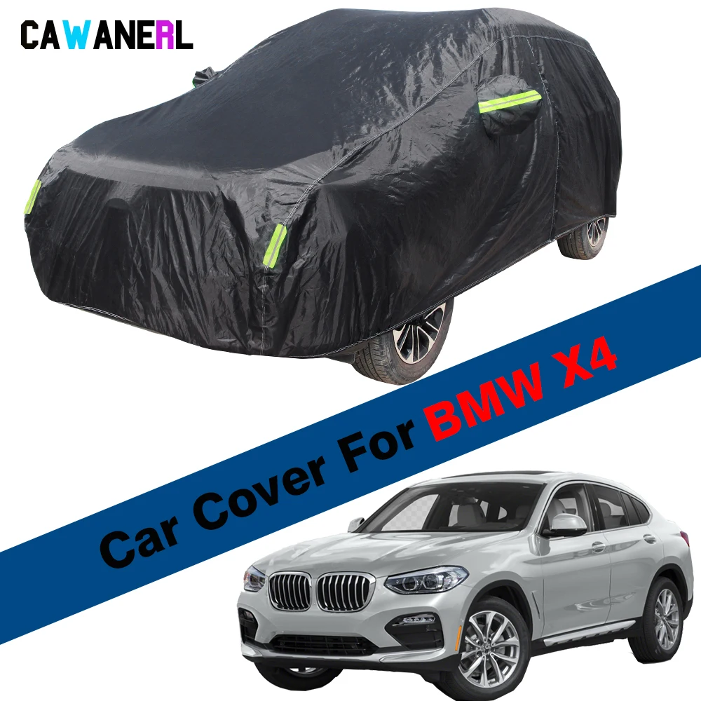Waterproof Car Cover For BMW X4 2014-2022 Summer Sun Shade Anti-UV Winter Rain - £53.43 GBP+