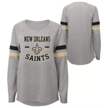 New Orleans Saints Girls&#39; S Long Sleeve T-Shirt - £3.52 GBP