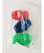 Lot Of 3 Spiky Massage Ball Plantar Fasciitis Stress Reflexology Tension... - €10,10 EUR