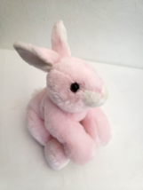 Aurora World Flopsie Bitty Bunny Rabbit Pink White Mini Stuffed Plush Toy 7&quot; - $17.79