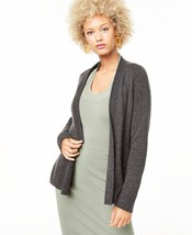 NEW CHARTERS CLUB  GRAY  OPEN FRONT CASHMERE CARDIGAN SIZE M $159 - $88.65