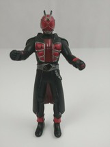 2012 Masked Kamen Rider Wizard Flame Style Action Figure Bandai Japan 4.5 in - £9.14 GBP