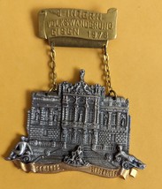 5.Intern.Volkswandrung Eisen 1978 Schloss Linderhop German hiking medal - $10.95