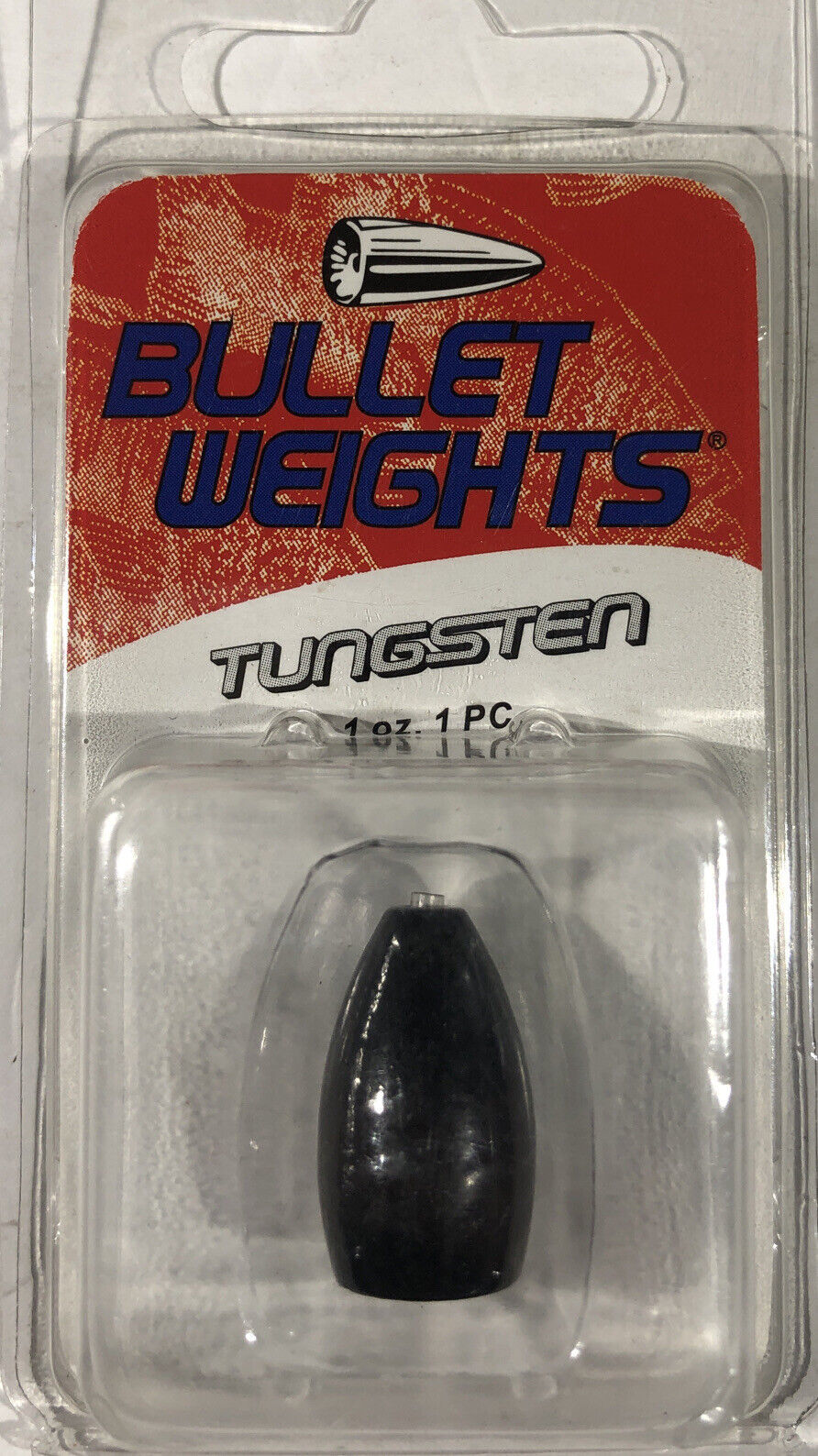Bullet Weights 1ea 1oz Black Tungsten Flipping Weight Brand New-Ships N ... - $8.79